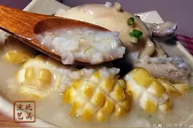 牛奶般丝滑的鲍鱼鸡粥，有一份燕麦的功劳图片
