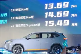 哈弗H6上新，2.0T配备四驱系统！13.69万起售图片