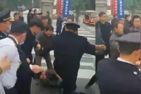 河南焦作讨薪民工与保安发生肢体冲突，官方成立工作组警方介入图片