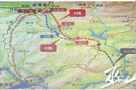 两巫高速巫溪至大昌段开工 今后巫溪半小时可开拢巫山图片