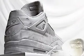 冠希又晒狠货！这双水泥灰Air Jordan 4真不一般图片