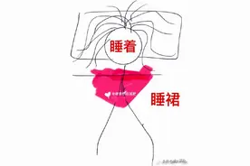 沙雕图 | 晚上穿睡裙，早上直接变成围脖了…图片