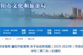 定了！涉及襄阳18所中小学图片