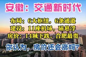 安徽2035：1条磁悬浮，6座枢纽，11座机场，15通道，14城房价下跌图片