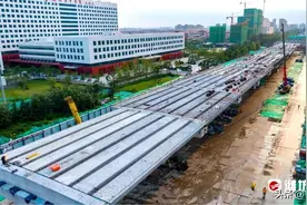 快看！宝通街快速路已呈现雏形了图片