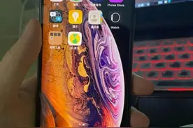 捡了一个“垃圾”苹果手机，用着将就一下图片