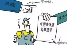 2020年员工未休年假工资补偿标准图片