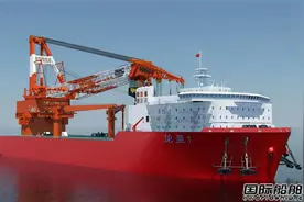 投资6.8亿元！振华重工建造4000吨全回转起重船开工图片