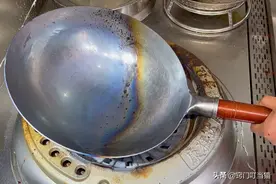 新铁锅最忌直接烧，等于吃“涂层”，教你正确开锅，不生锈不粘锅图片