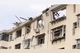 山东威海一居民楼发生燃气闪爆 造成1人死亡3人受伤图片