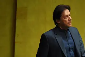 巴基斯坦总理伊姆兰·汗访问阿富汗图片