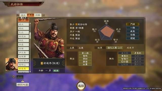 三国志14特典武将评级