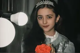 伊朗10岁女孩被冠以全球最美！爸爸辞职贴身保护图片