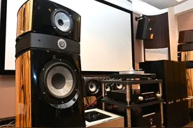 FOCAL SCALA EVO特别版与马克·莱文森前后级、黑胶唱机组合图片