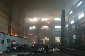 警示！浙江一厂房着火，工厂消防安全不可大意图片