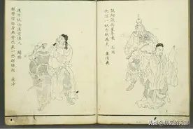 清朝时期，水浒108将画册，别有一番韵味的梁山好汉图片