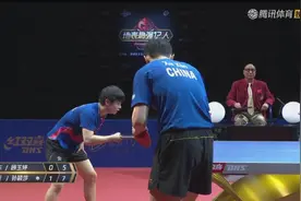 许昕孙颖莎赢得混双冠军！大蟒实力宠粉：看我比赛你们是幸运的图片