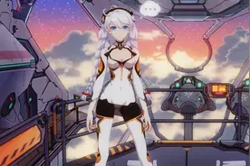 崩坏3：休伯利安看板娘，我只选希儿和阿琳姐妹！这才是双倍快乐图片