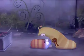 爆笑虫子-半夜吃东西，吓死个虫图片