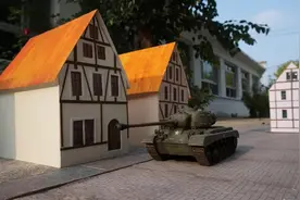 中国模型展小比例遥控坦克模型场景竣工，先睹为快图片