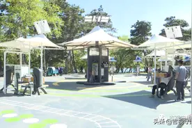 免费开放！新增室外智能健身房图片