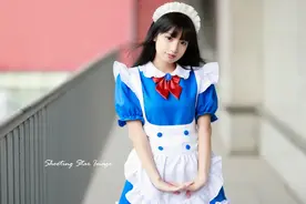 二次元COS丨奶气蓝白妹妹图片