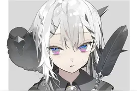 画师分享：我不是白毛萝莉控，只是喜欢的人恰好是白毛萝莉图片