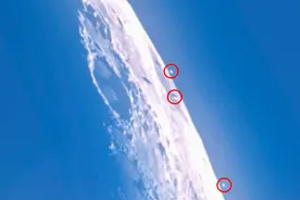 3月26日，加拿大摄影爱好者拍到月球表面不明飞行物，是真是假？图片