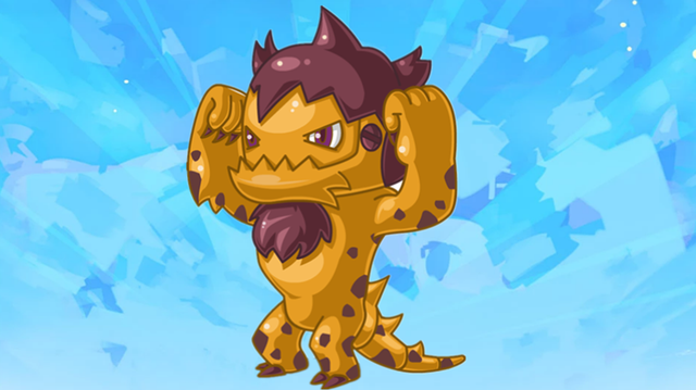 洛克王国：第一只毒系宠物，古路尼的进化史，有着可爱的小虎牙