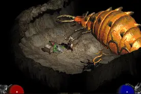 《暗黑破坏神2》遥远的绿洲出现的BOSS，居然是都瑞尔之妻图片