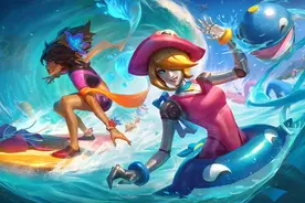 LOL下路法核逞威：日女岩雀满控先手秒人图片