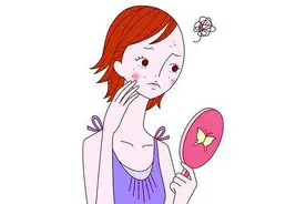 抹化妆品过敏自己治大半年 女子满脸红肿还流脓图片