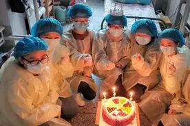 有你陪伴，我的生日不孤单图片