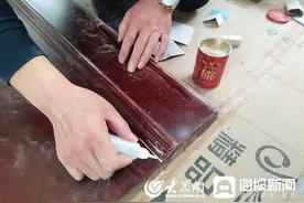 勤劳的双手⑩东营家具修复师薛利图片