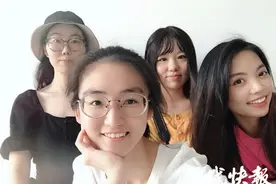 乘风破浪的学姐们！徐州高颜值宿舍“四朵金花”全部读研图片