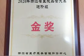 包揽两个金奖！邵逸夫医院获的这两个奖与肿瘤患者和静脉血栓患者息息相关图片