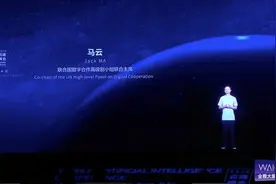 马云人工智能大会演讲：世界巨变，与其担忧，不如担当图片