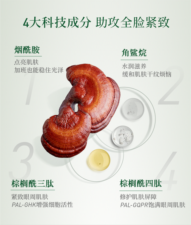 146年老字号用灵芝做眼霜，淡纹抗衰消肿，“修仙党”熬夜必备丨种草机