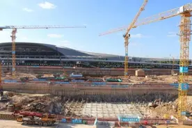 南宁城市轨道交通机场线引入机场隧道，2年后贯通图片