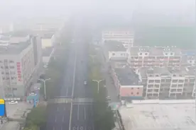 57秒丨一等2个多小时！受大雾影响青银高速潍坊收费站关闭 目前已恢复通行图片