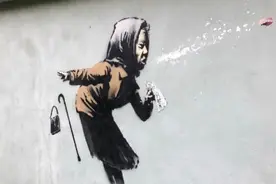 涂鸦大师班克西又来了，这一喷嚏“耽误”了房东卖房图片