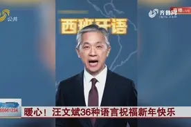 【闪电短视频】暖心！汪文斌36种语言祝福新年快乐视频封面