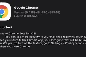 谷歌iOS版Chrome Beta现可用Face ID锁定隐身标签页图片