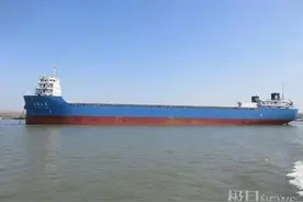全面体检已完成！长江最大江海直达集装箱船即将首航图片