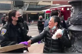旧金山华裔婆婆遇袭奋起反击 受惊吓状况不稳定图片