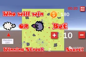 开局一头狼六只羊，这个狼吃羊的AI火了！傻狼拒绝内卷：抓羊可太累了，我只想自杀......图片