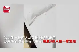男子出差住酒店深夜有东西在脸上爬，开灯一看瞬间发麻：满床白蚁图片