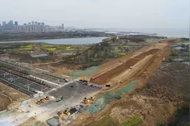 合肥滨湖科学城深圳路下半年竣工通车，珠江路准备开工图片