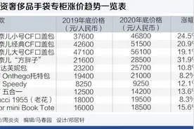 买包竟比基金保值？从“败家玩意儿”到另类投资，香奈儿戴妃包一年涨价超50%图片