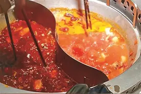 老洋房里吃火锅图片